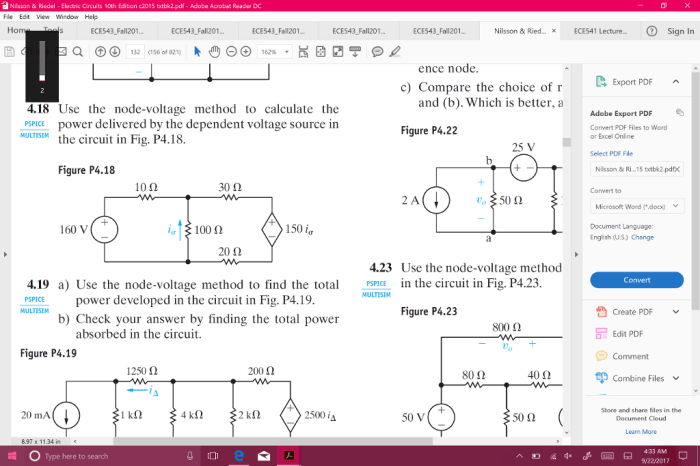 Electric circuits 11th edition solutions pdf