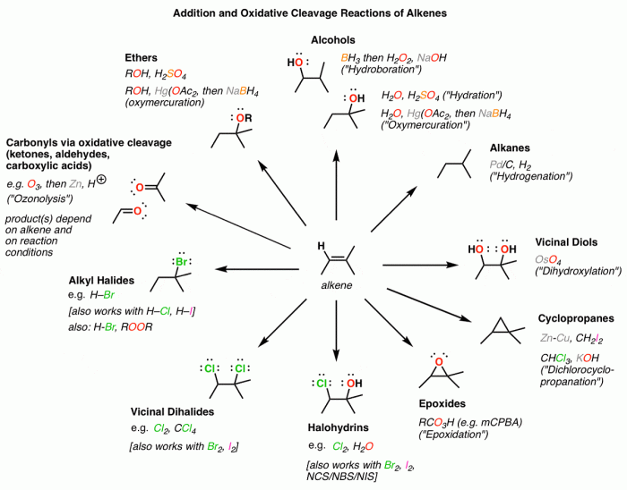 Give the structure of the alkene formed in the reaction.