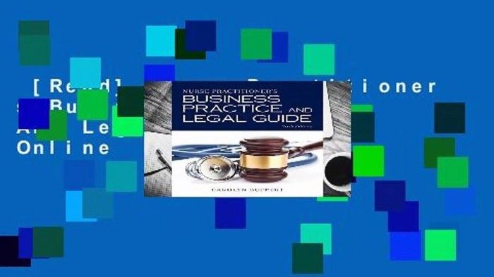 Buppert nurse practitioner's business practice and legal guide